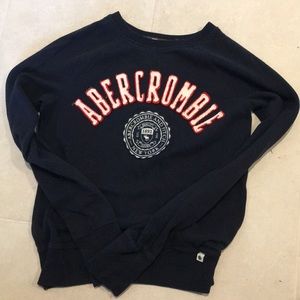 Abercrombie navy blue sweater!